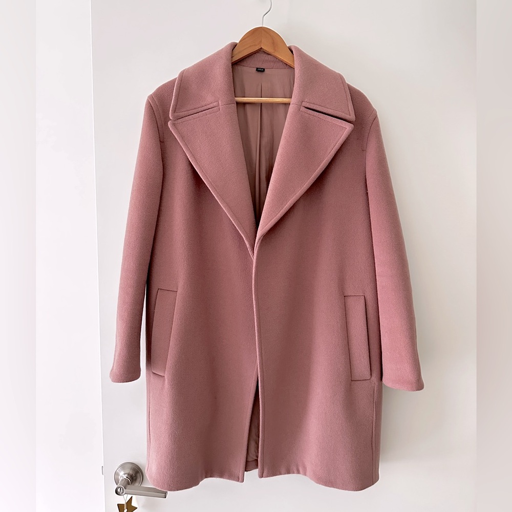 All Saints Remi Wool blend Coat - Small